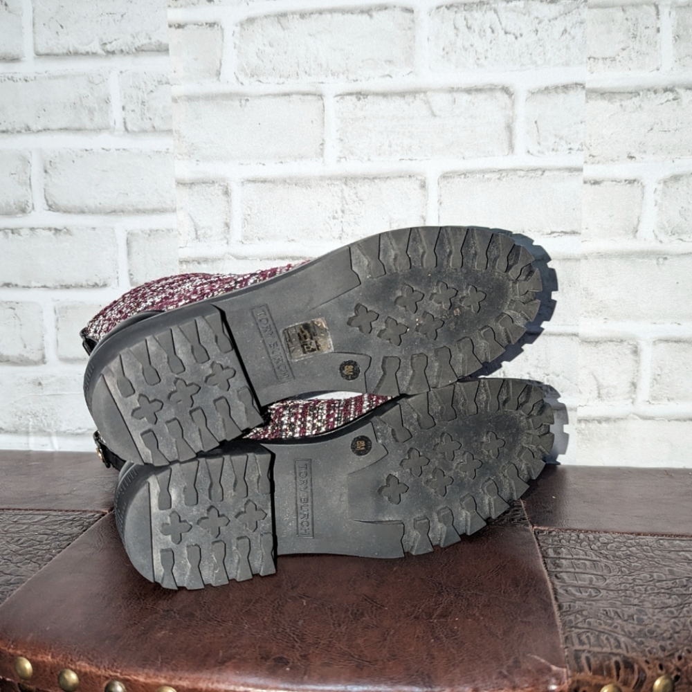 Tory Burch Combat Lug Sole Boot size 8 - Picture 12 of 12